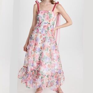Sister Jane gorgeous organiza midi dress size large